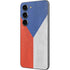 Czech Republic Flag Distressed Galaxy S23 Skin